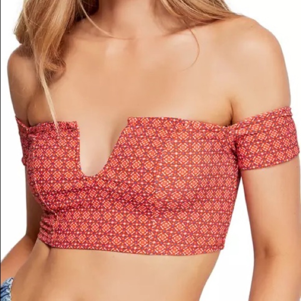 NWT Free People Women's Lucky Now Brami Crop Top